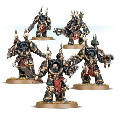 CHAOS SPACEMARINES: Chaos Terminator Squad