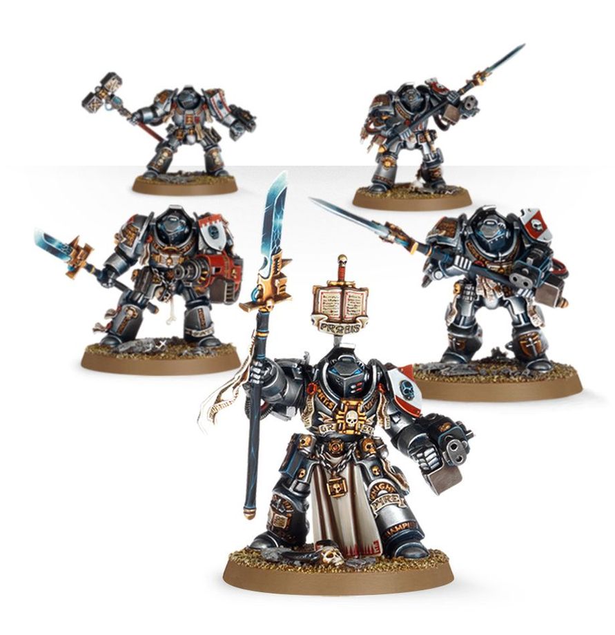 GREY KNIGHTS: Grey Knights Brotherhood Terminator Squad