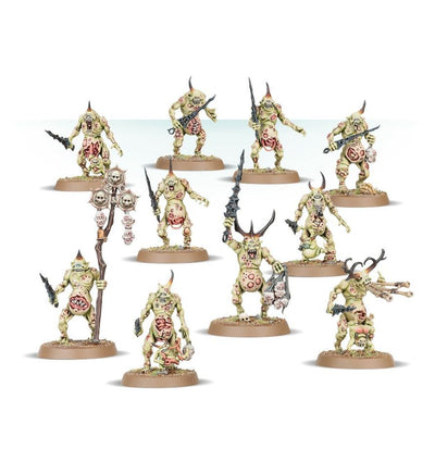 NURGLE DAEMONS: Plaguebearers