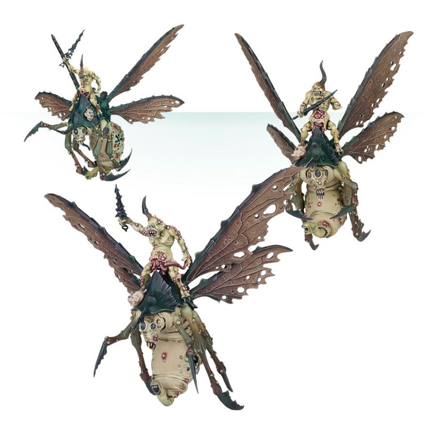NURGLE DAEMONS: Plague Drones