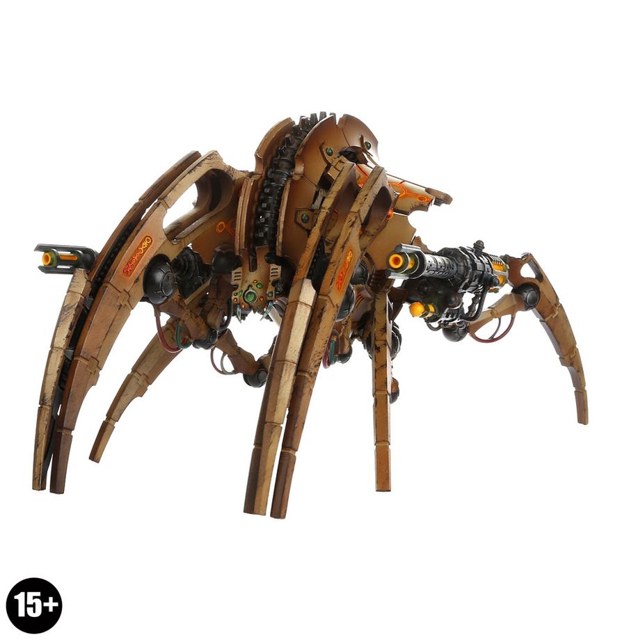 NECRONS: Seraptek Heavy Construct with Synaptic Obliterators