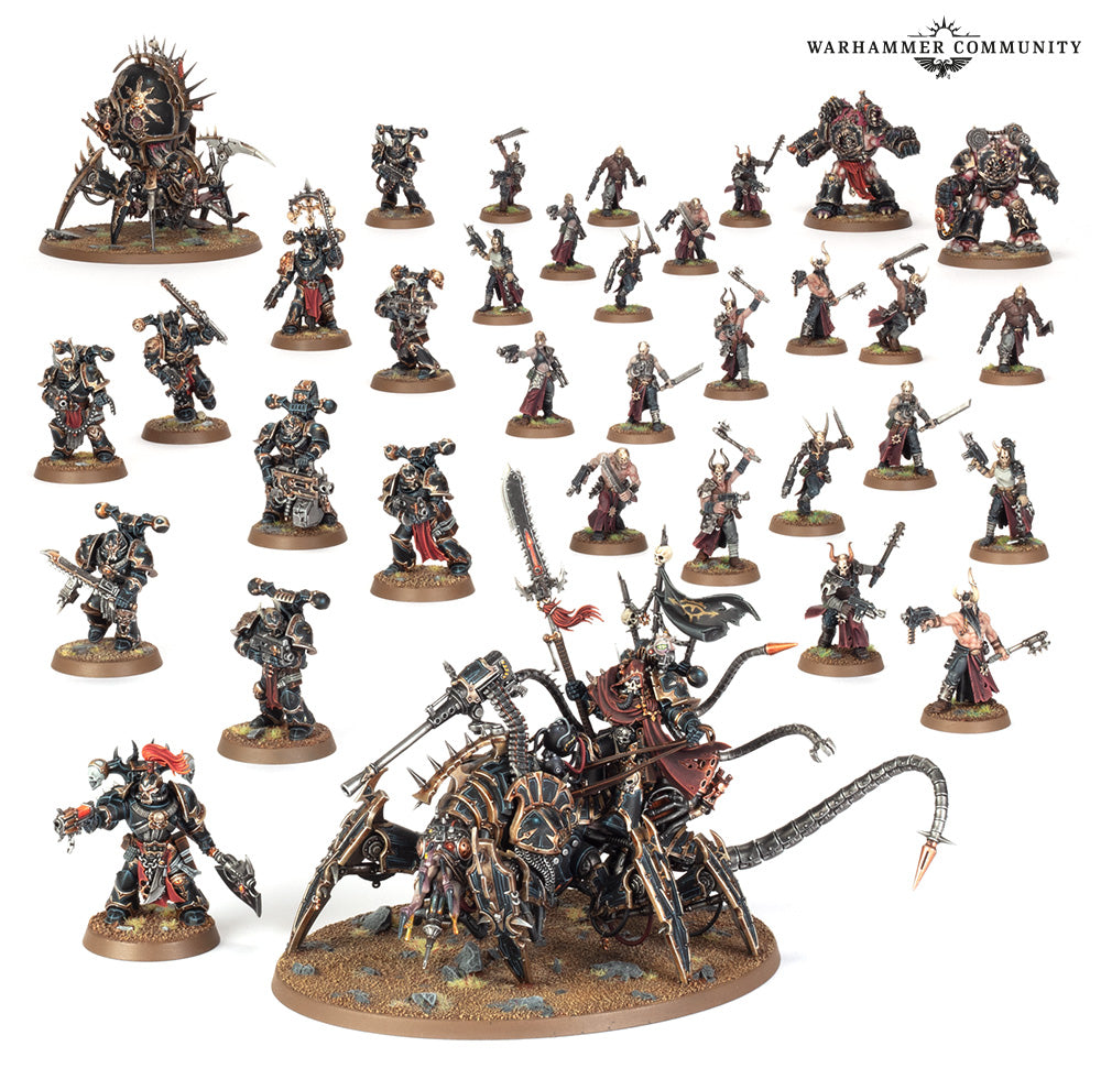 BATTLEFORCE: CHAOS S/MARINES WARBAND – The Hobby Emporium